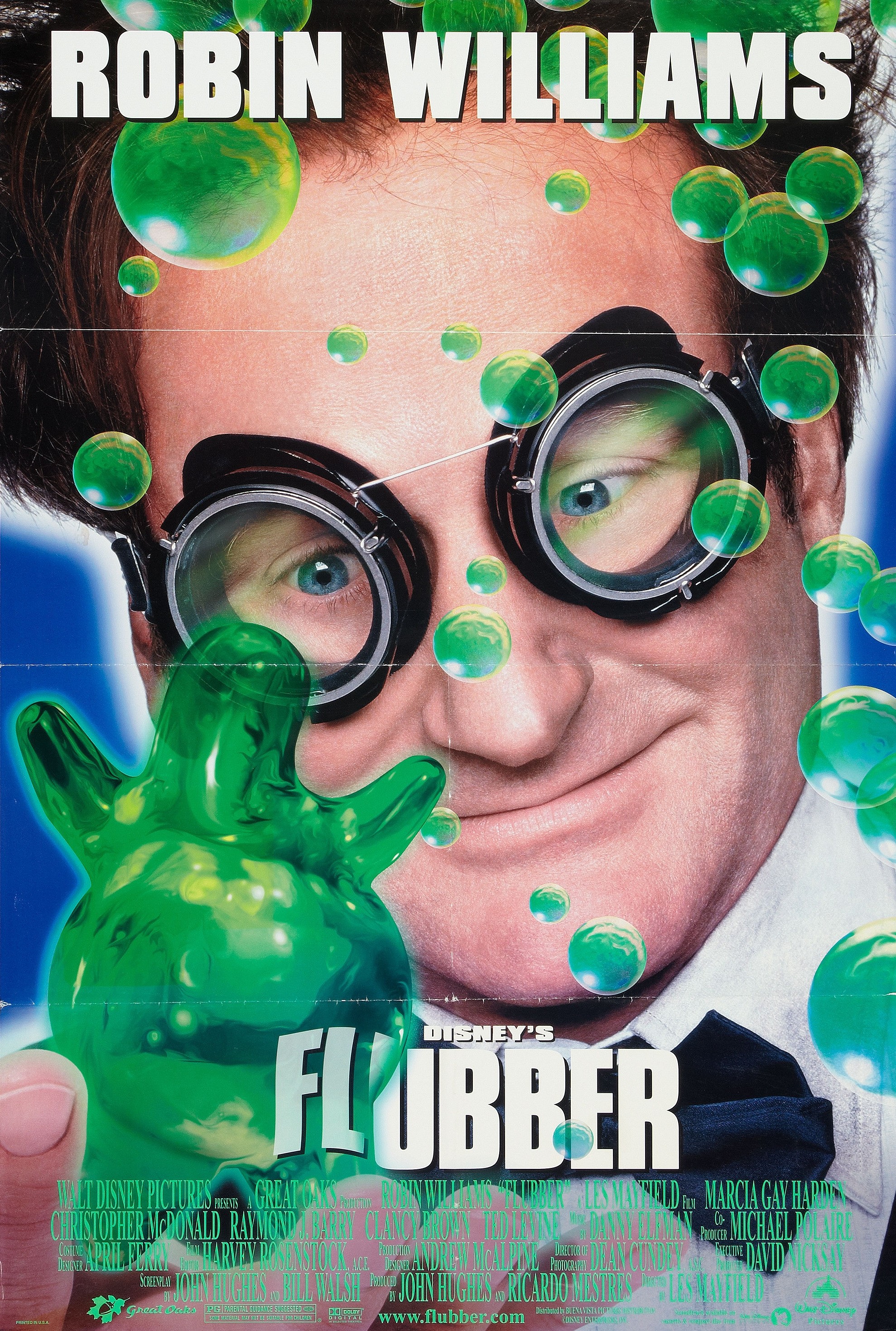 Mega Sized Movie Poster Image for Flubber (#2 of 9)