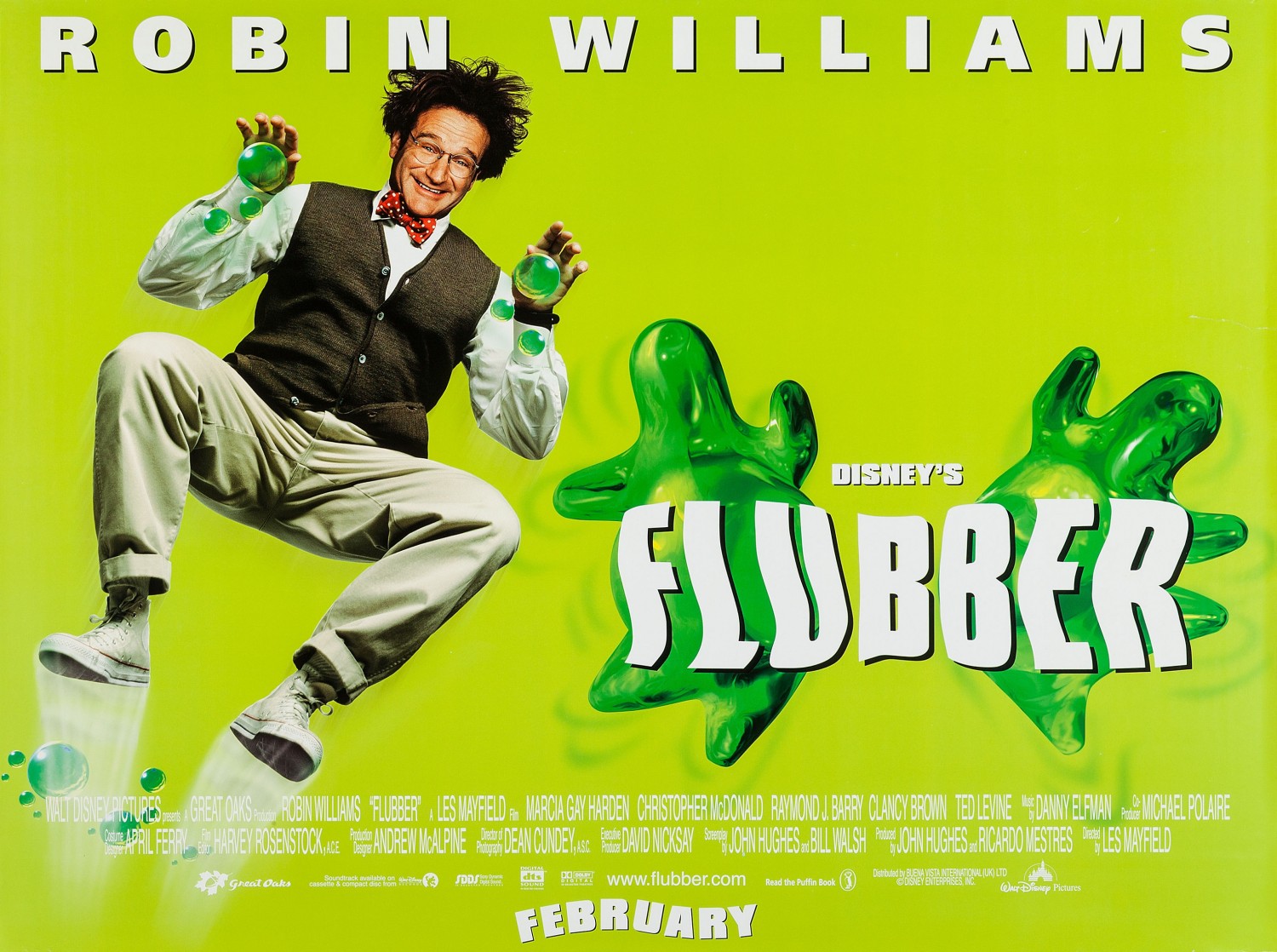 Extra Large Movie Poster Image for Flubber (#4 of 9)