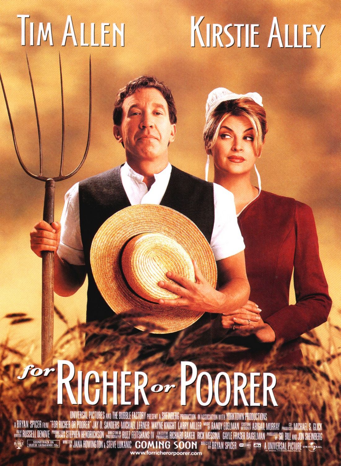 Extra Large Movie Poster Image for For Richer Or Poorer 