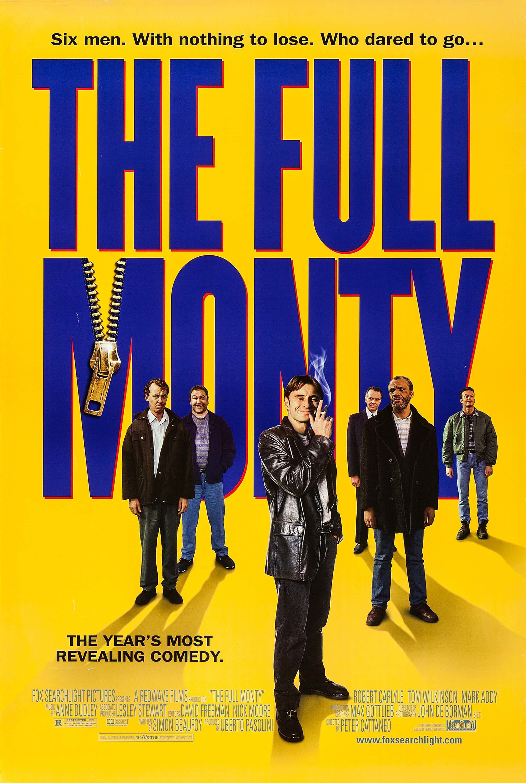 Mega Sized Movie Poster Image for The Full Monty (#1 of 2)
