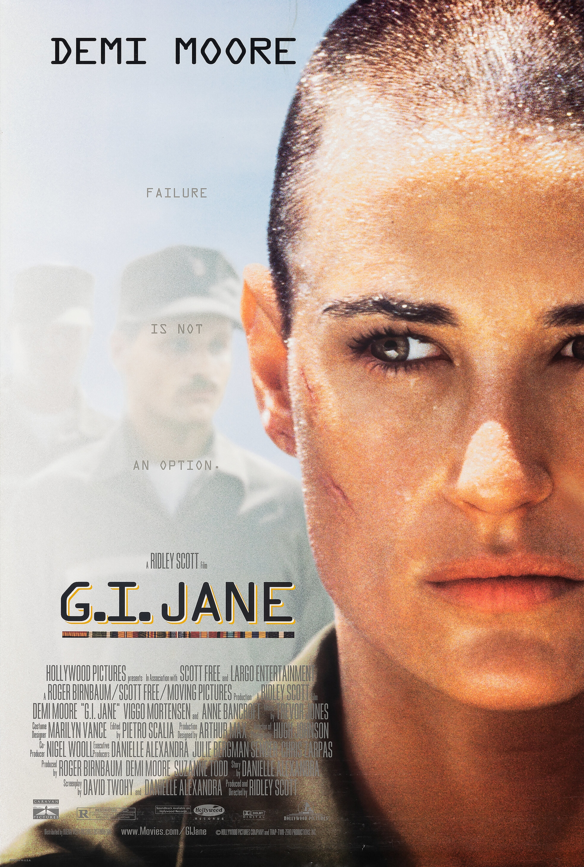 Mega Sized Movie Poster Image for G.I. Jane (#1 of 3)