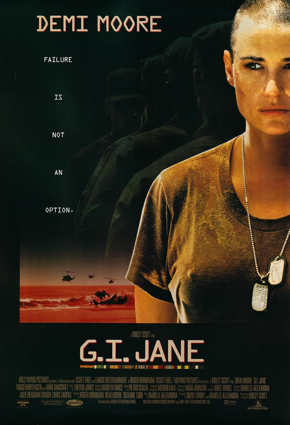 Extra Large Movie Poster Image for G.I. Jane (#2 of 3)