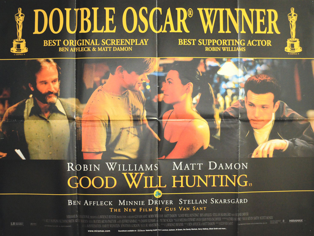 Extra Large Movie Poster Image for Good Will Hunting (#4 of 4)