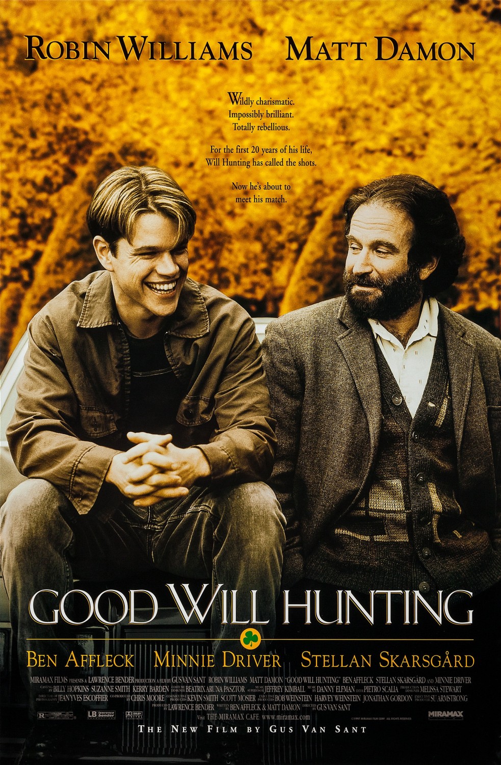 Extra Large Movie Poster Image for Good Will Hunting (#1 of 4)