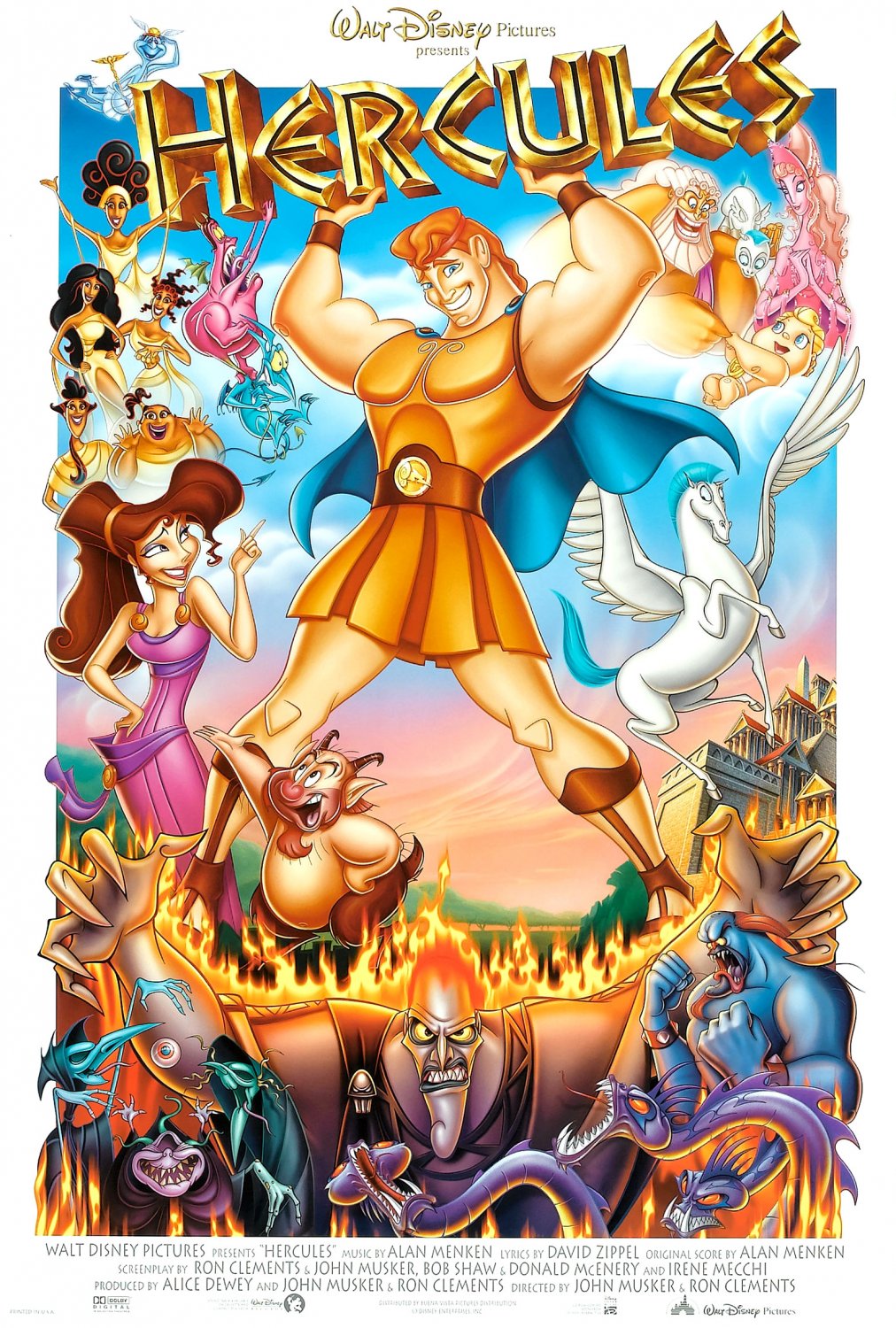 Extra Large Movie Poster Image for Hercules (#2 of 13)