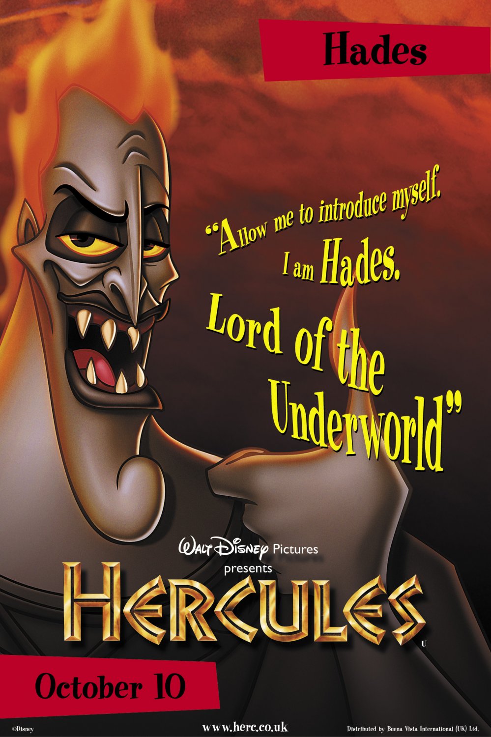 Extra Large Movie Poster Image for Hercules (#9 of 13)