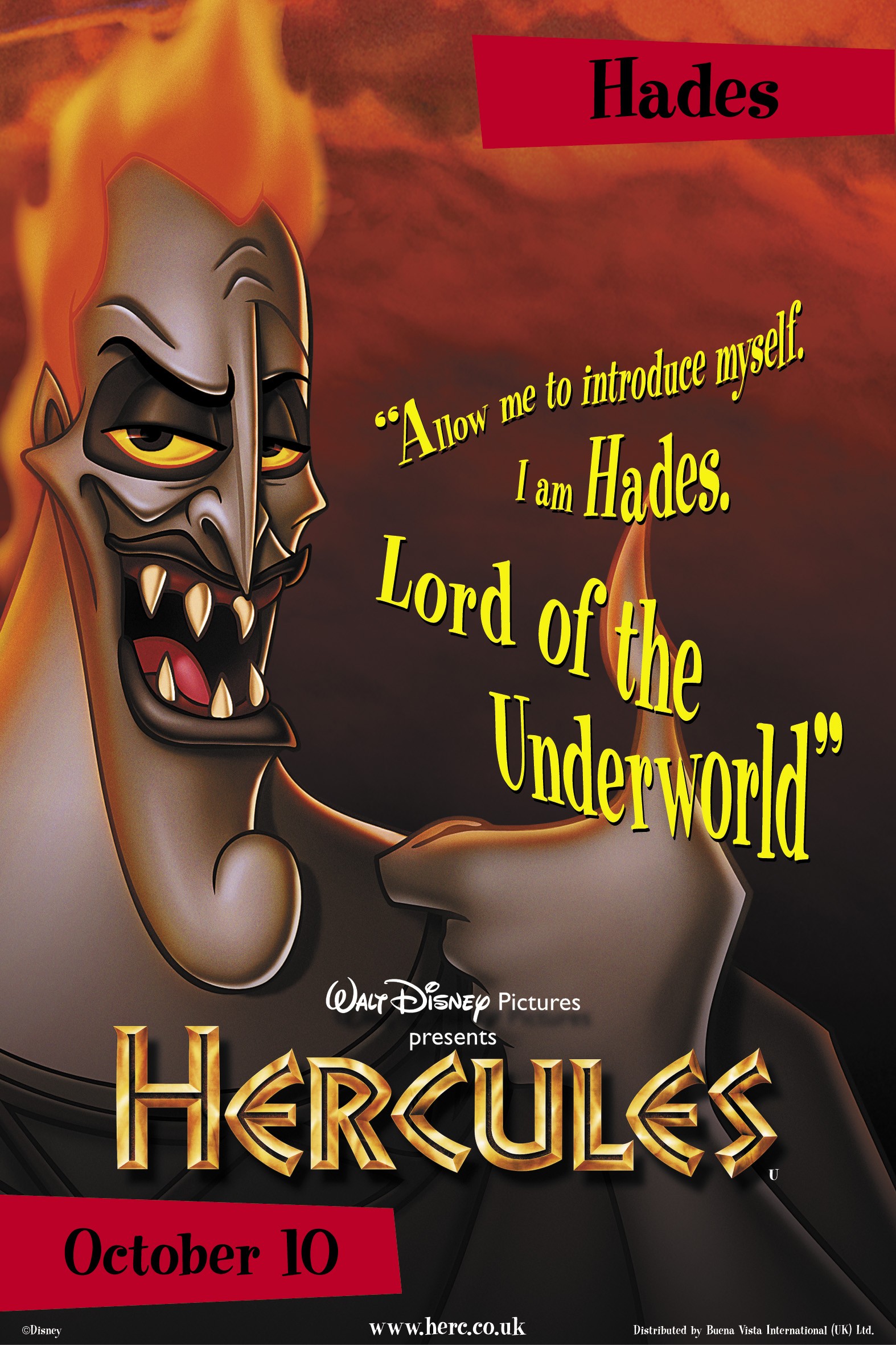 Mega Sized Movie Poster Image for Hercules (#9 of 13)