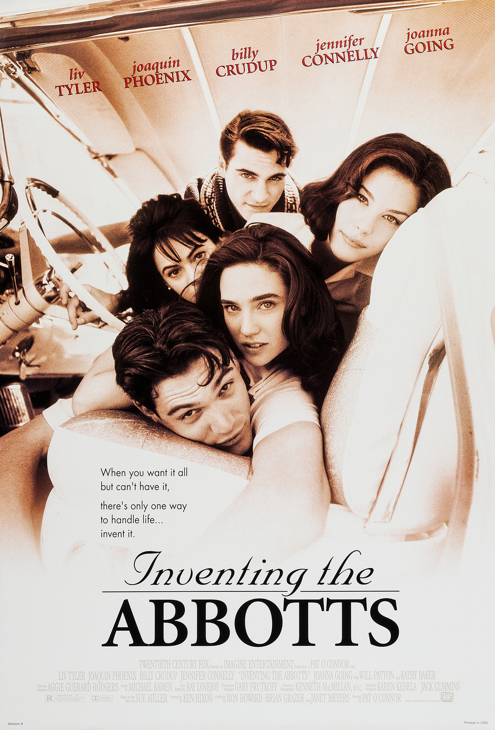 Extra Large Movie Poster Image for Inventing The Abbotts 
