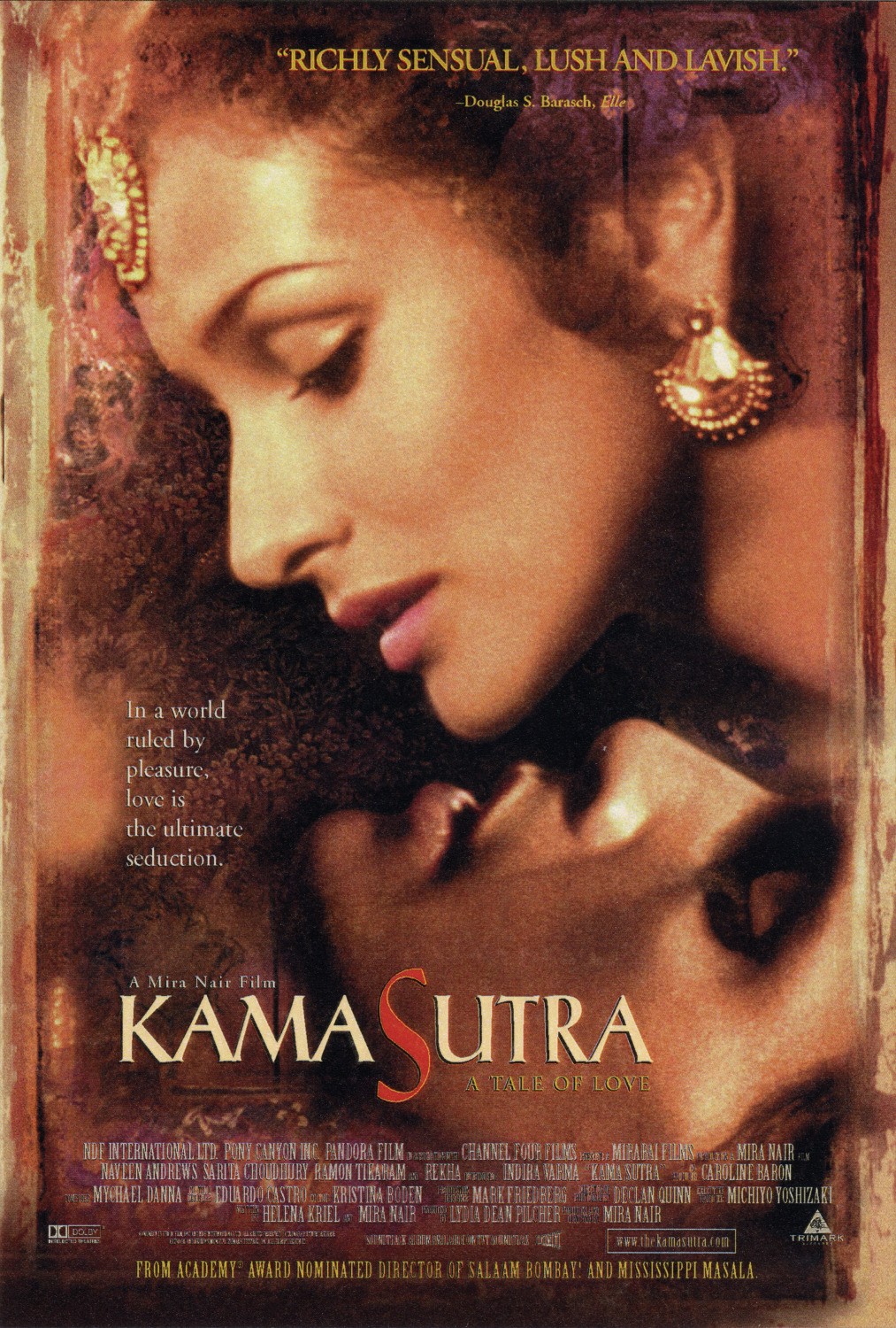 Extra Large Movie Poster Image for Kama Sutra: A Tale Of Love (#2 of 2)