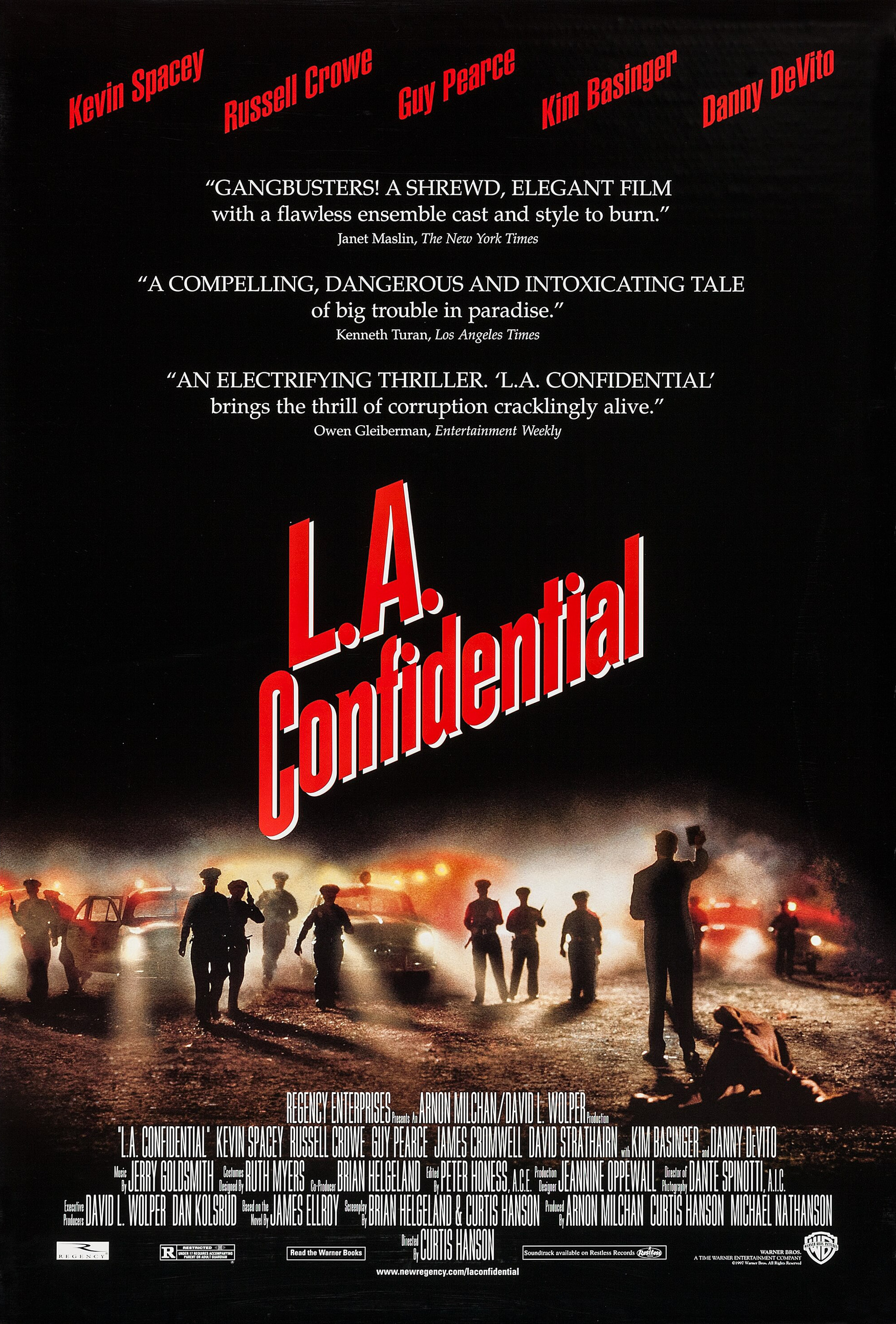 Mega Sized Movie Poster Image for L.A. Confidential (#2 of 3)