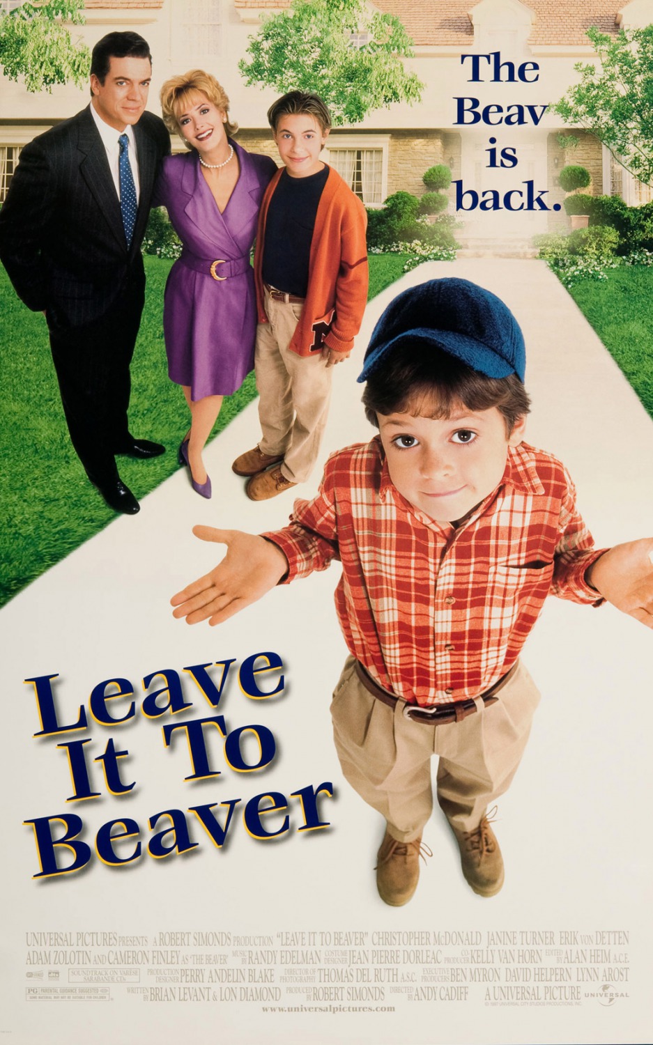 Extra Large Movie Poster Image for Leave It To Beaver 
