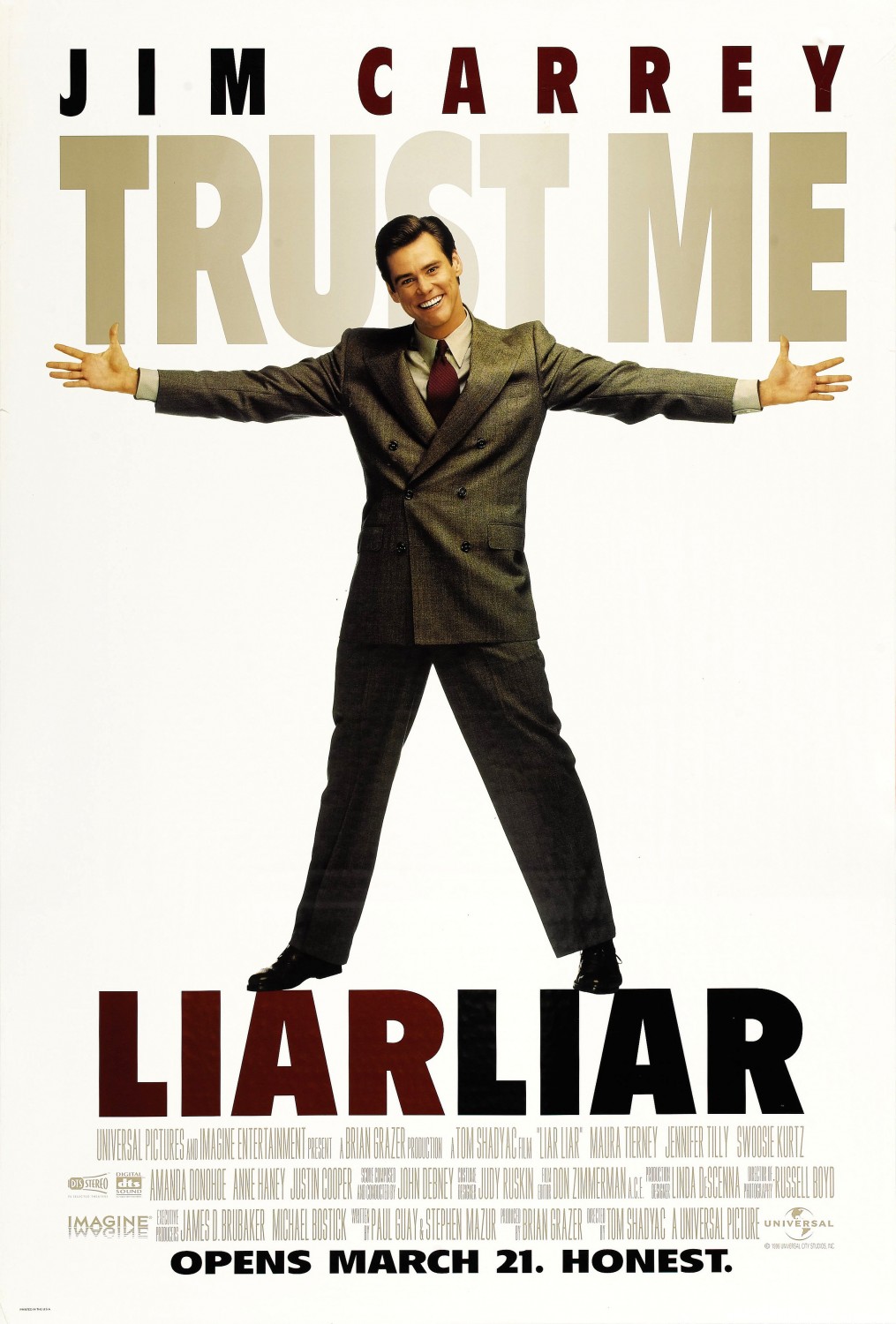 Extra Large Movie Poster Image for Liar Liar (#1 of 2)