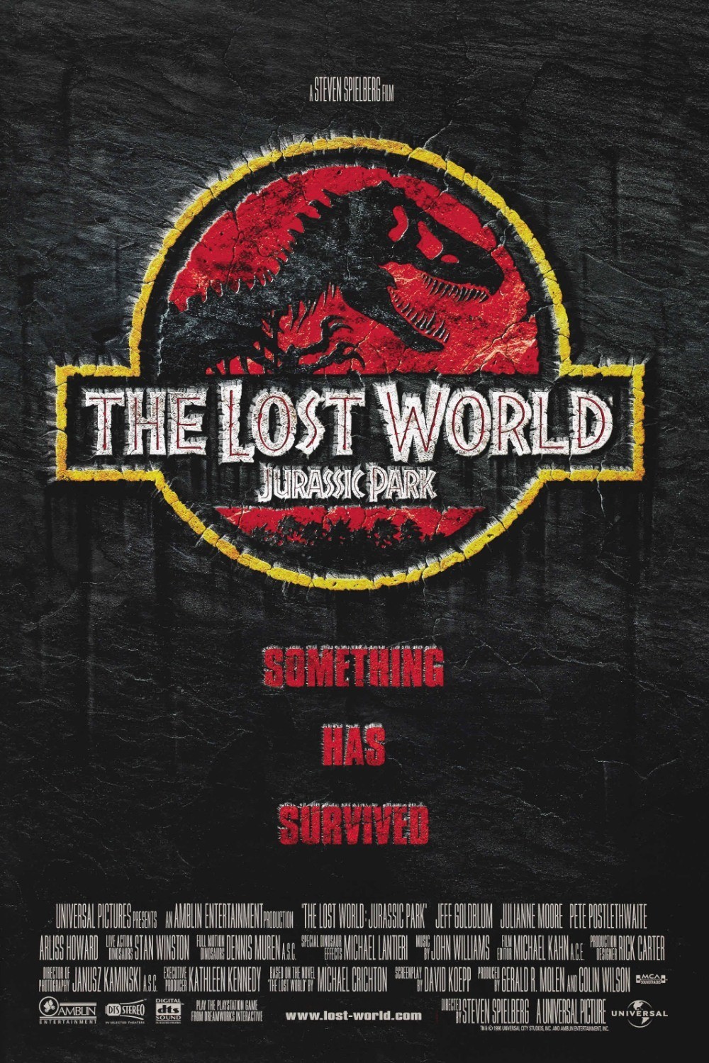 Extra Large Movie Poster Image for The Lost World: Jurassic Park (#2 of 3)