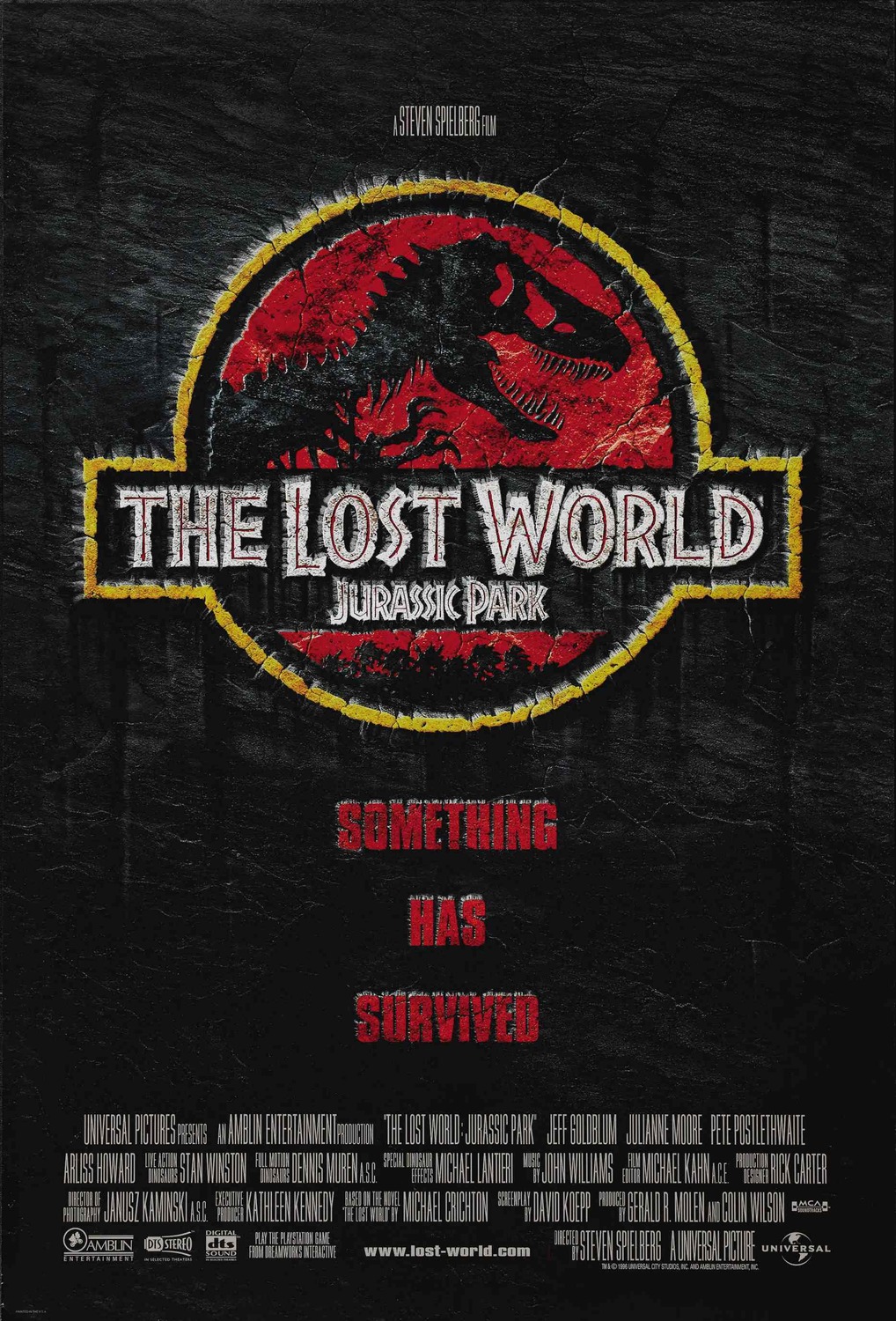 Extra Large Movie Poster Image for The Lost World: Jurassic Park (#2 of 3)