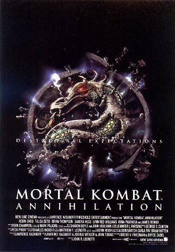 Mortal Kombat Annihilation Movie Poster
