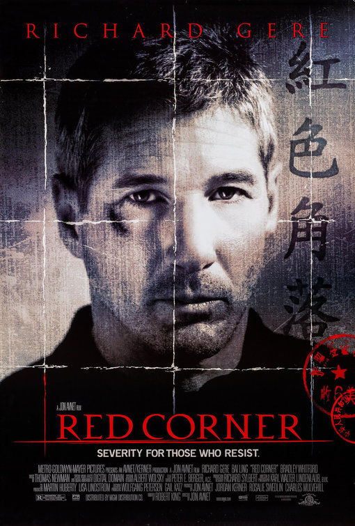 Red Corner Movie Poster