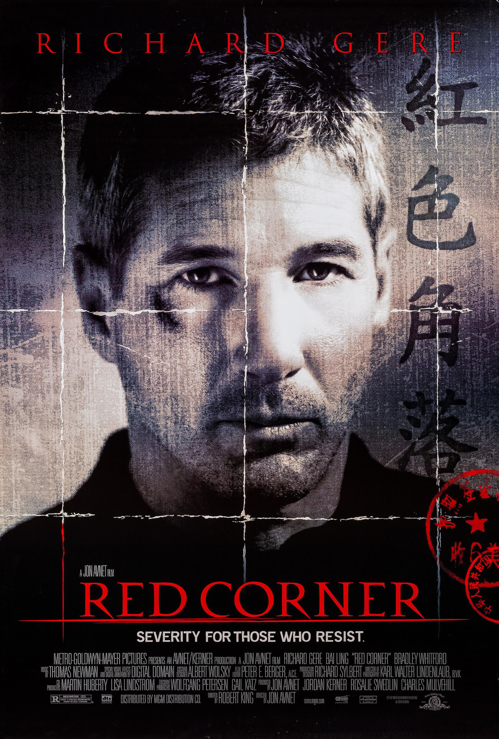 Extra Large Movie Poster Image for Red Corner (#1 of 2)