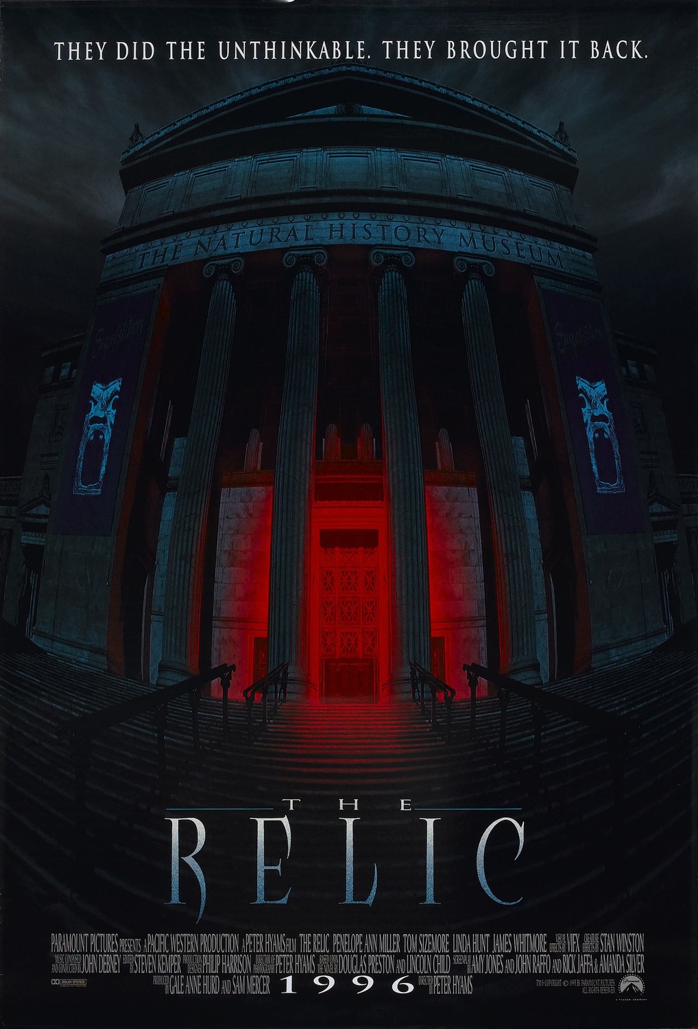 Extra Large Movie Poster Image for The Relic (#1 of 2)
