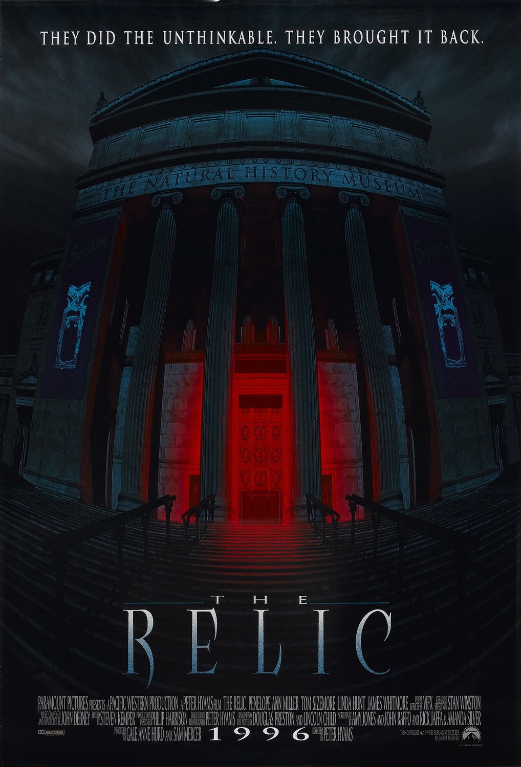 Extra Large Movie Poster Image for The Relic (#1 of 2)