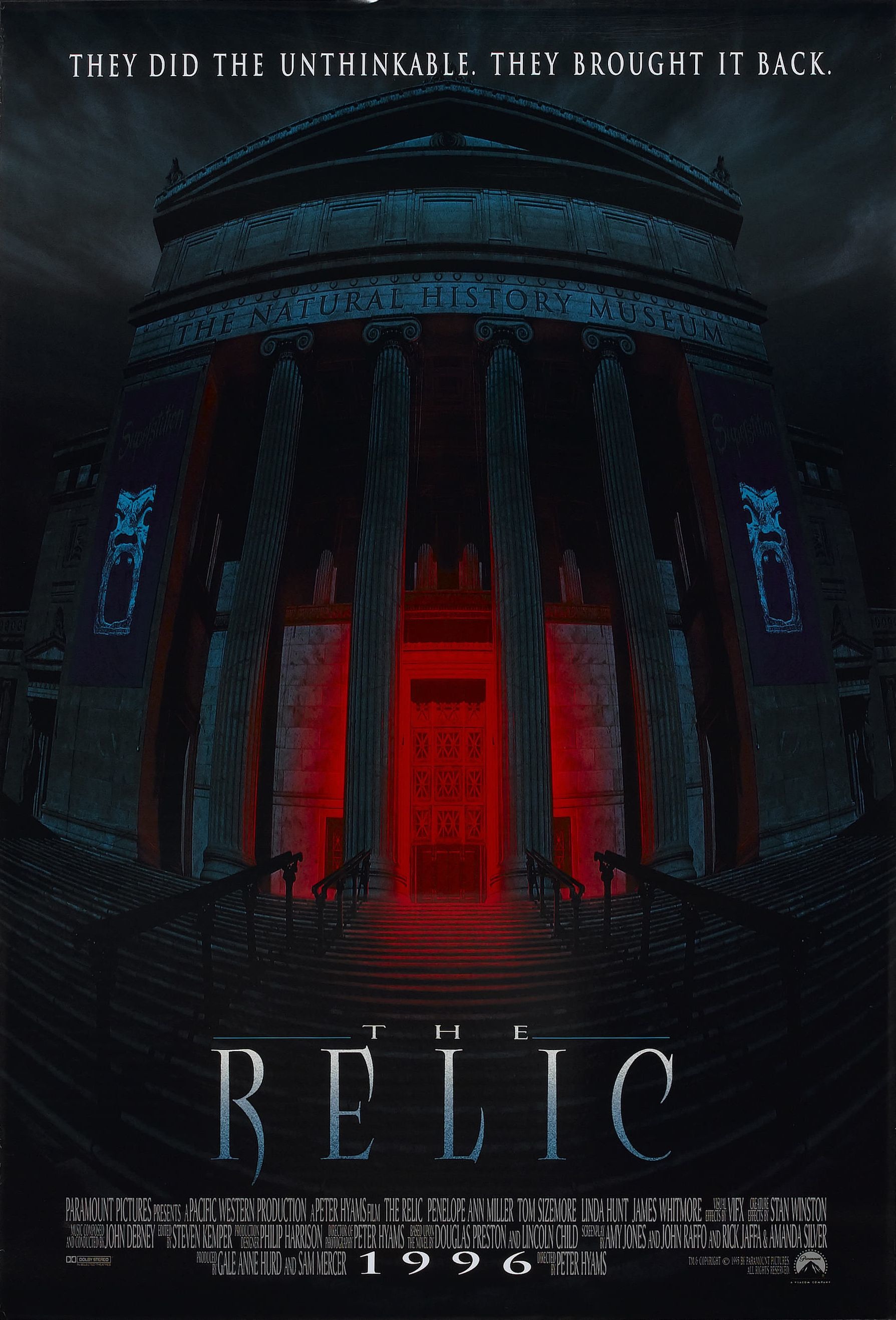 Mega Sized Movie Poster Image for The Relic (#1 of 2)