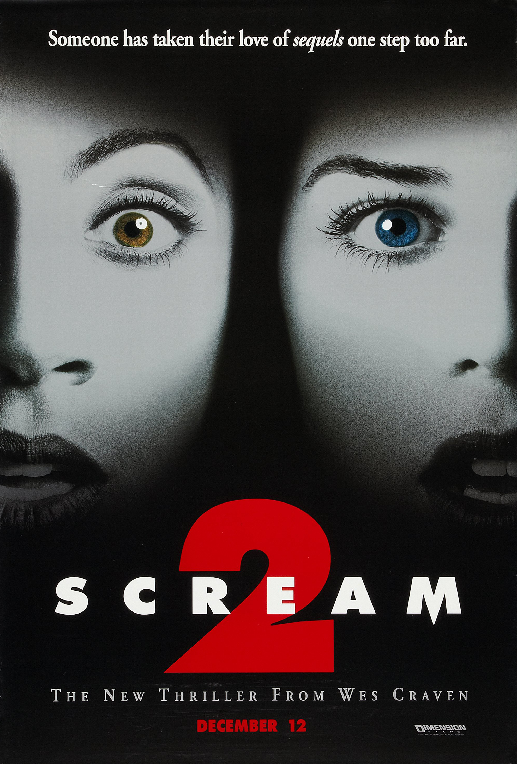 Mega Sized Movie Poster Image for Scream 2 (#4 of 5)