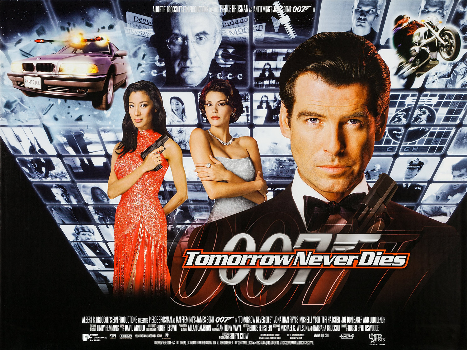 Extra Large Movie Poster Image for Tomorrow Never Dies (#5 of 5)
