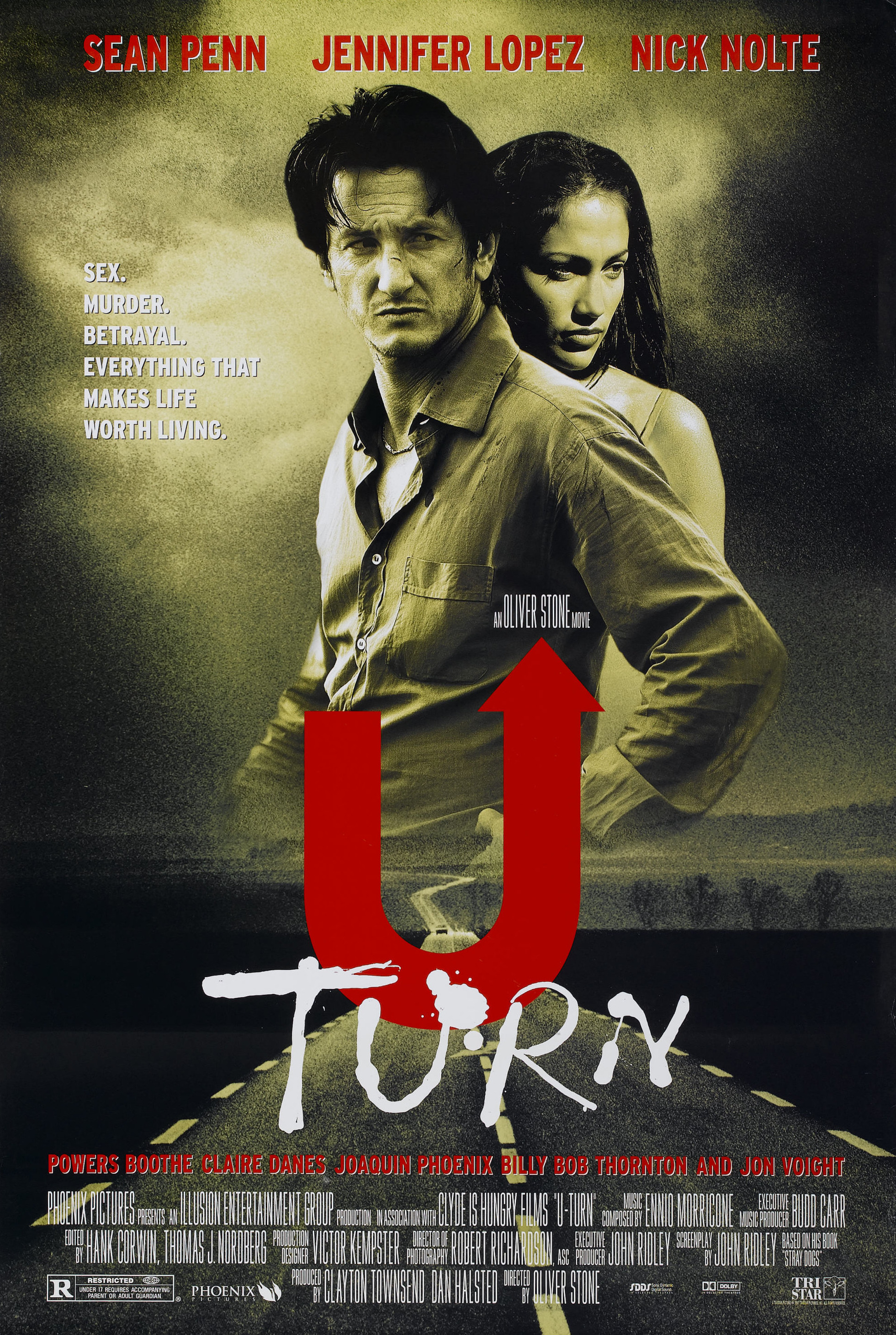Mega Sized Movie Poster Image for U-Turn (#1 of 3)