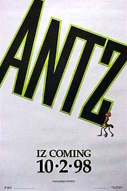 Antz Movie Poster