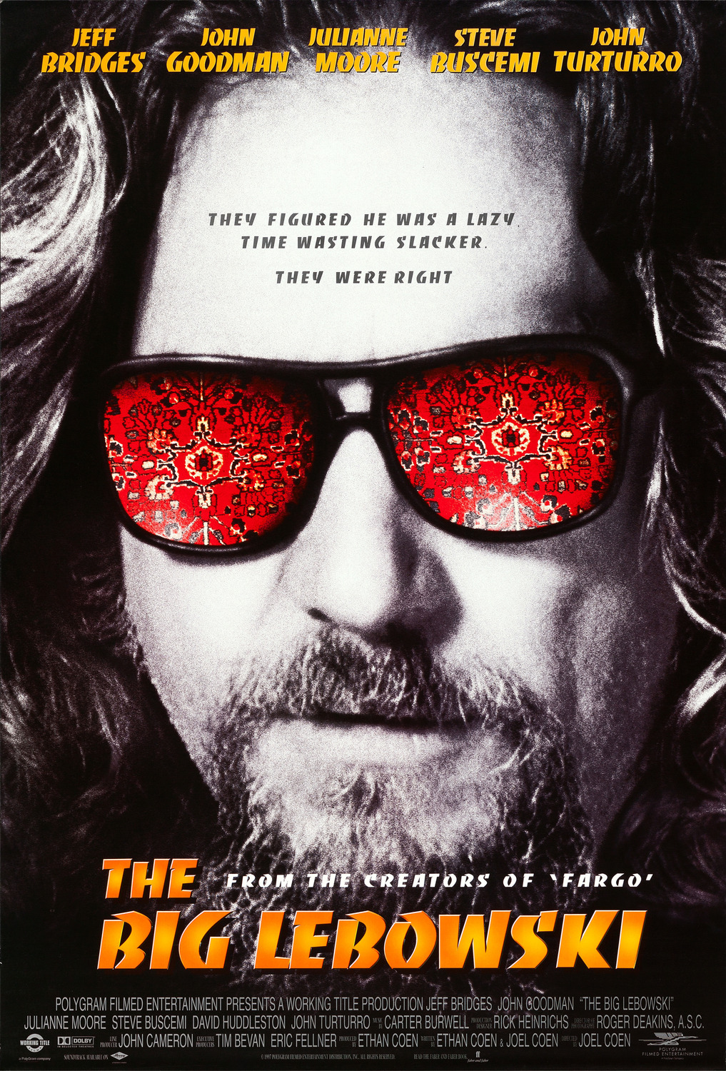 Extra Large Movie Poster Image for The Big Lebowski (#2 of 5)