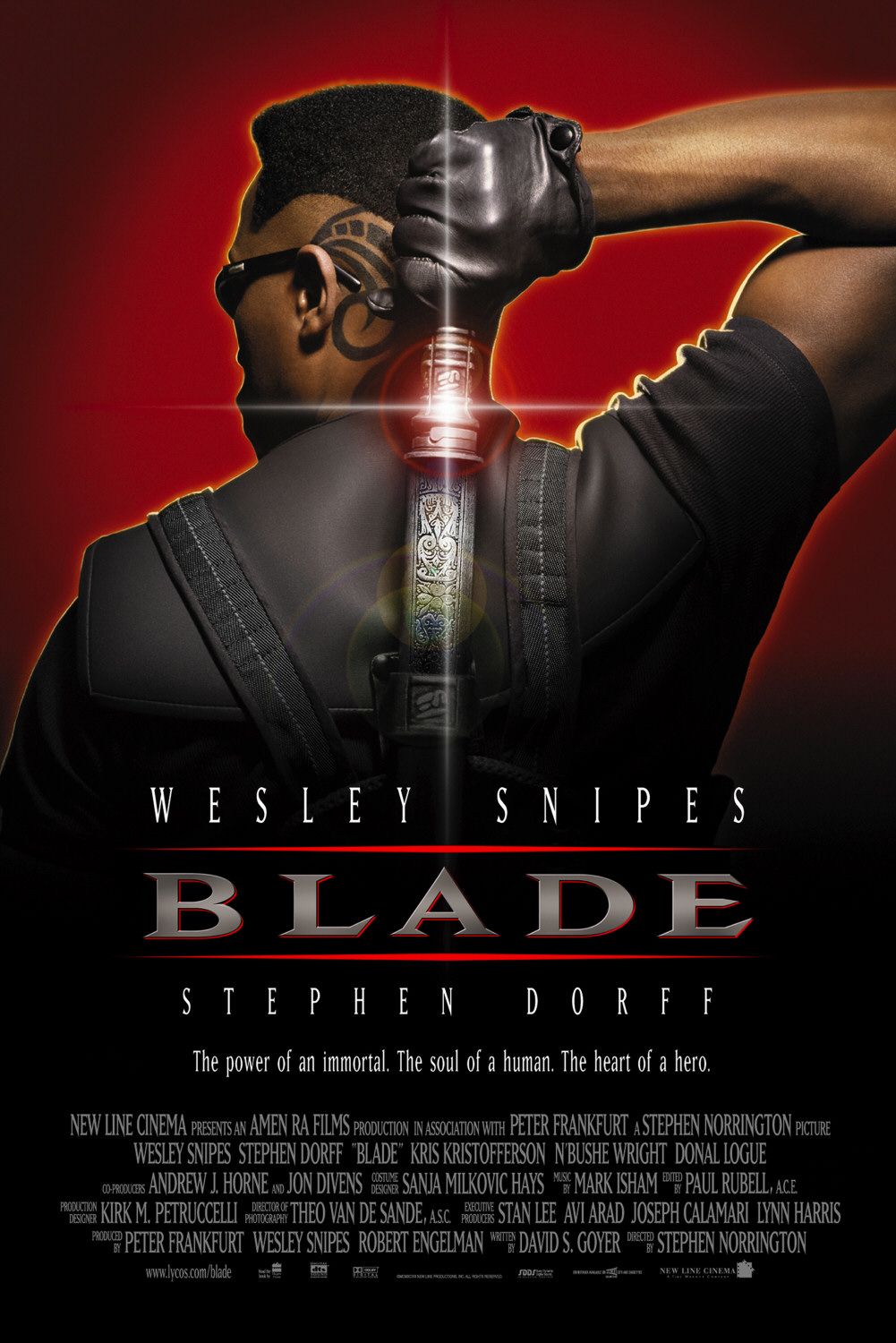 Extra Large Movie Poster Image for Blade (#1 of 4)