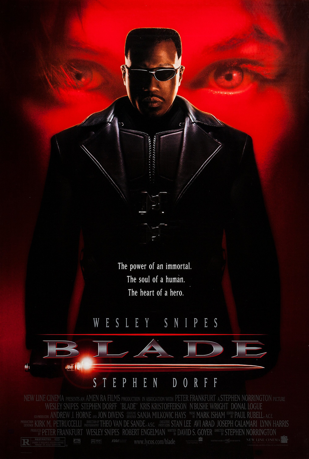 Extra Large Movie Poster Image for Blade (#2 of 4)