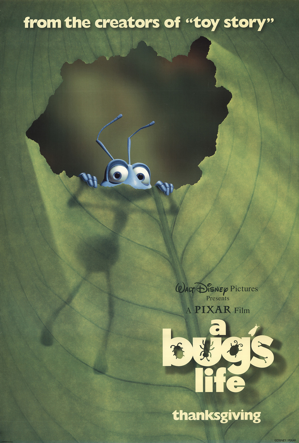 Extra Large Movie Poster Image for A Bug's Life (#1 of 9)