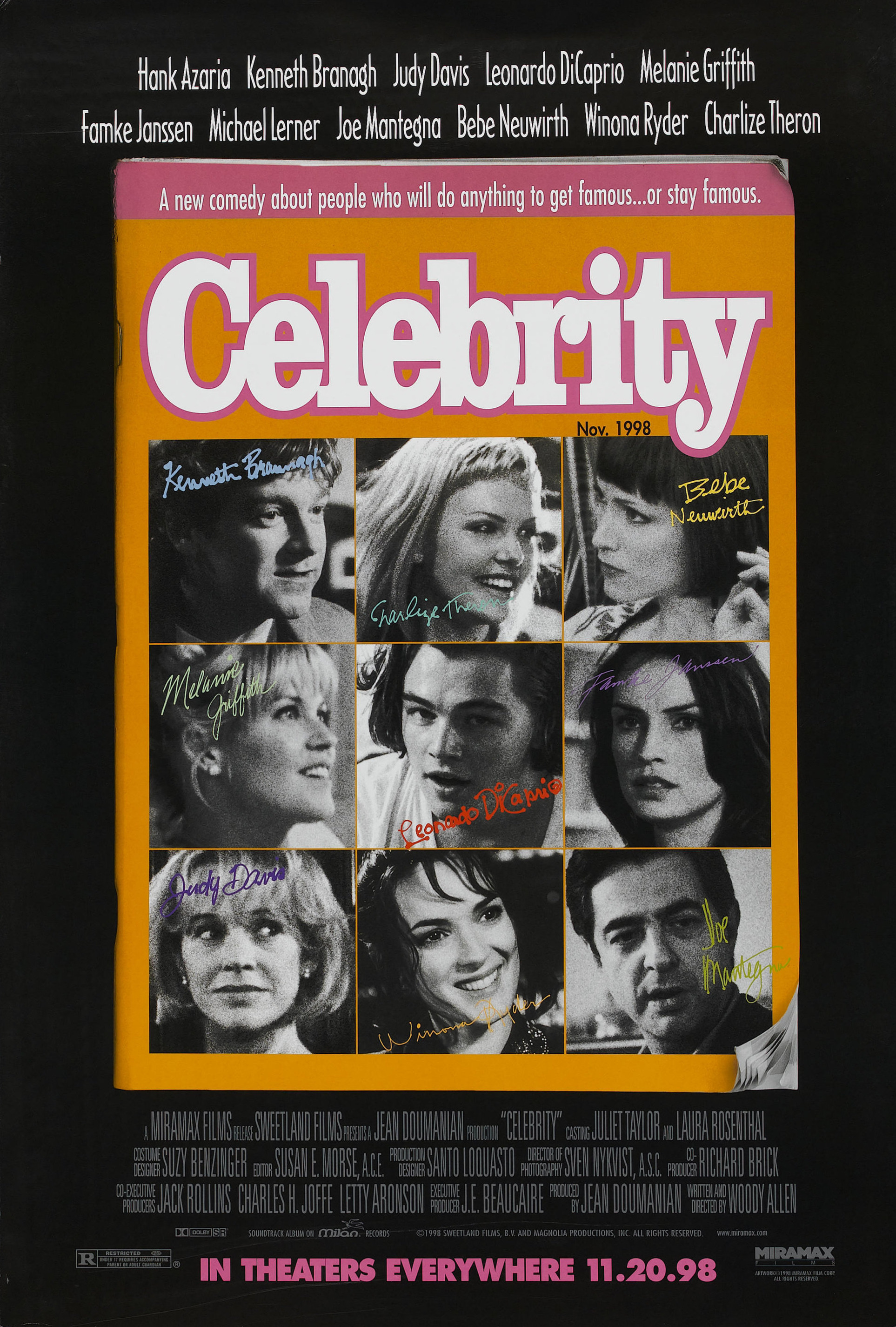 Mega Sized Movie Poster Image for Celebrity (#2 of 3)