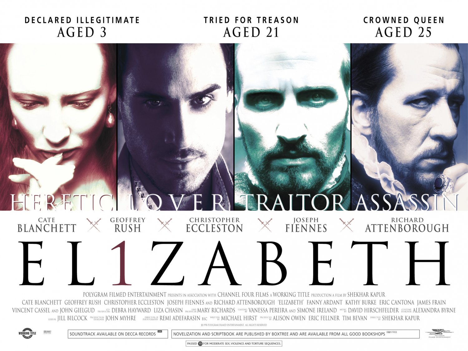 Extra Large Movie Poster Image for Elizabeth (#4 of 4)
