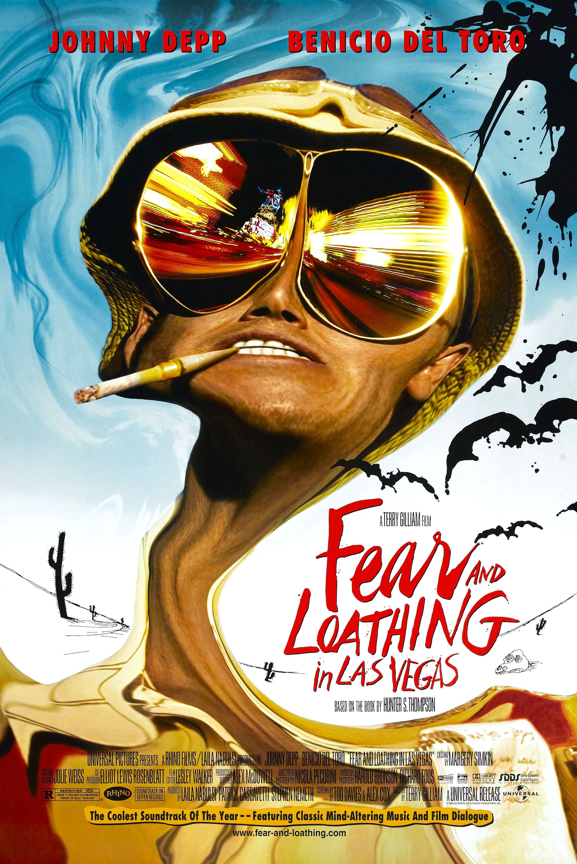 Fear and Loathing in Las Vegas Movie Poster (#1 of 3) - IMP Awards