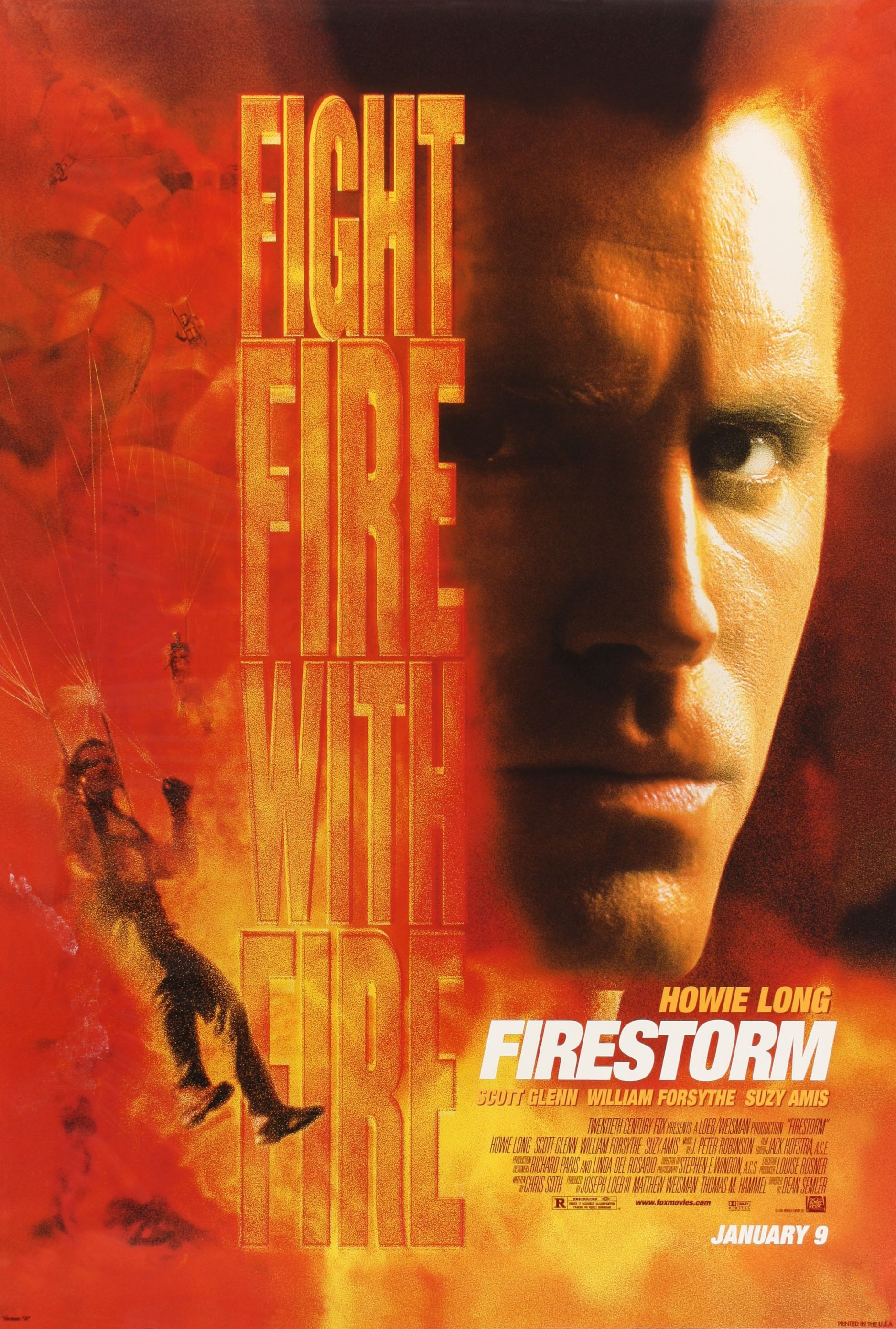Mega Sized Movie Poster Image for Firestorm 