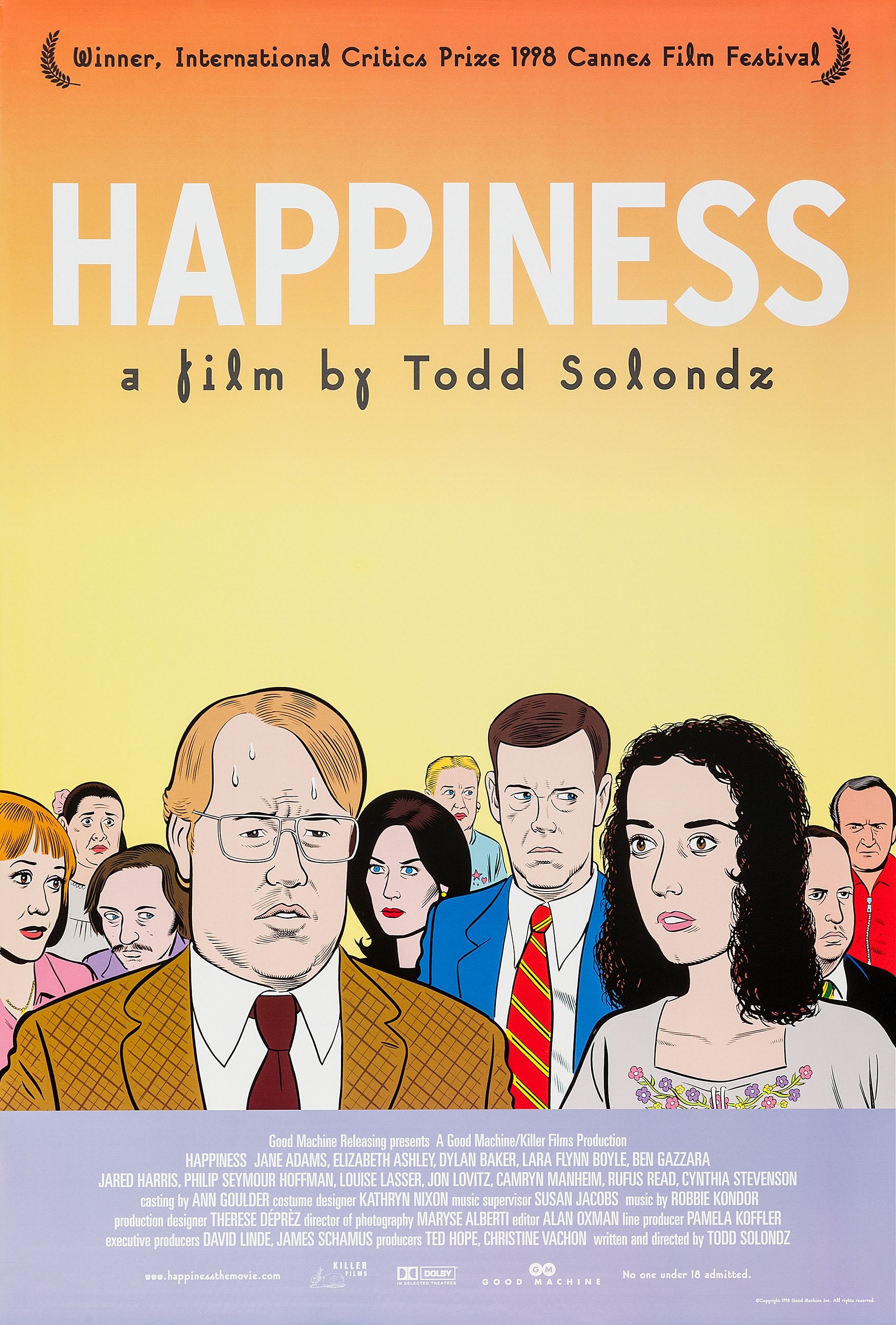 Mega Sized Movie Poster Image for Happiness 