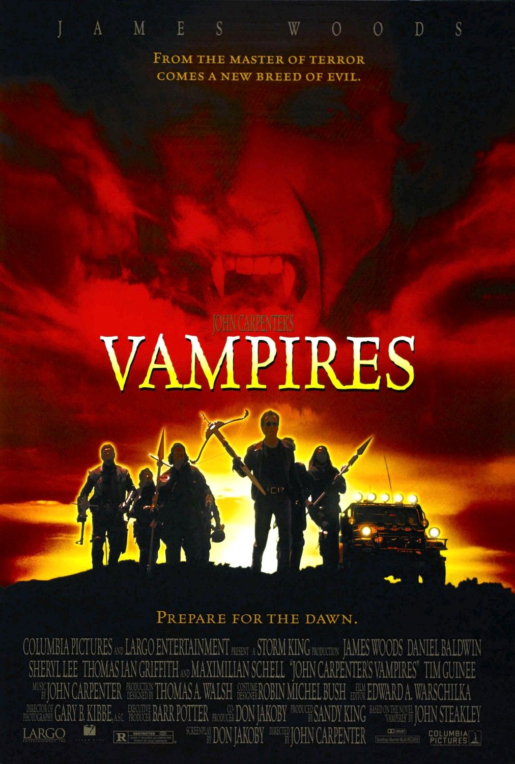 Extra Large Movie Poster Image for John Carpenter's Vampires (#1 of 2)