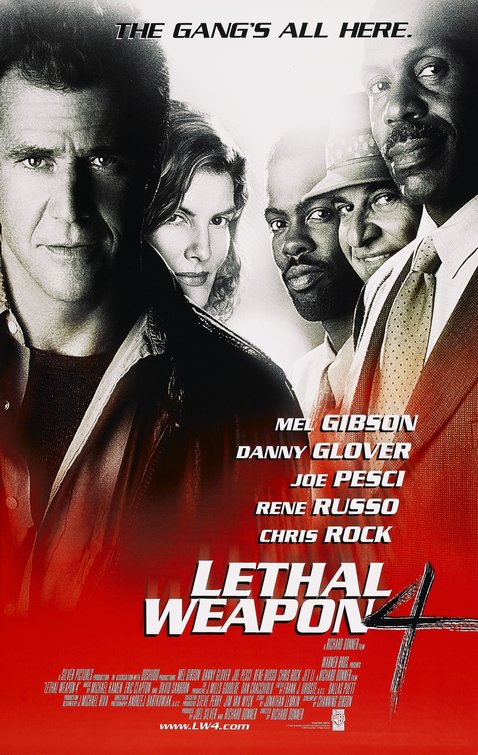 Lethal Weapon 4 Movie Poster