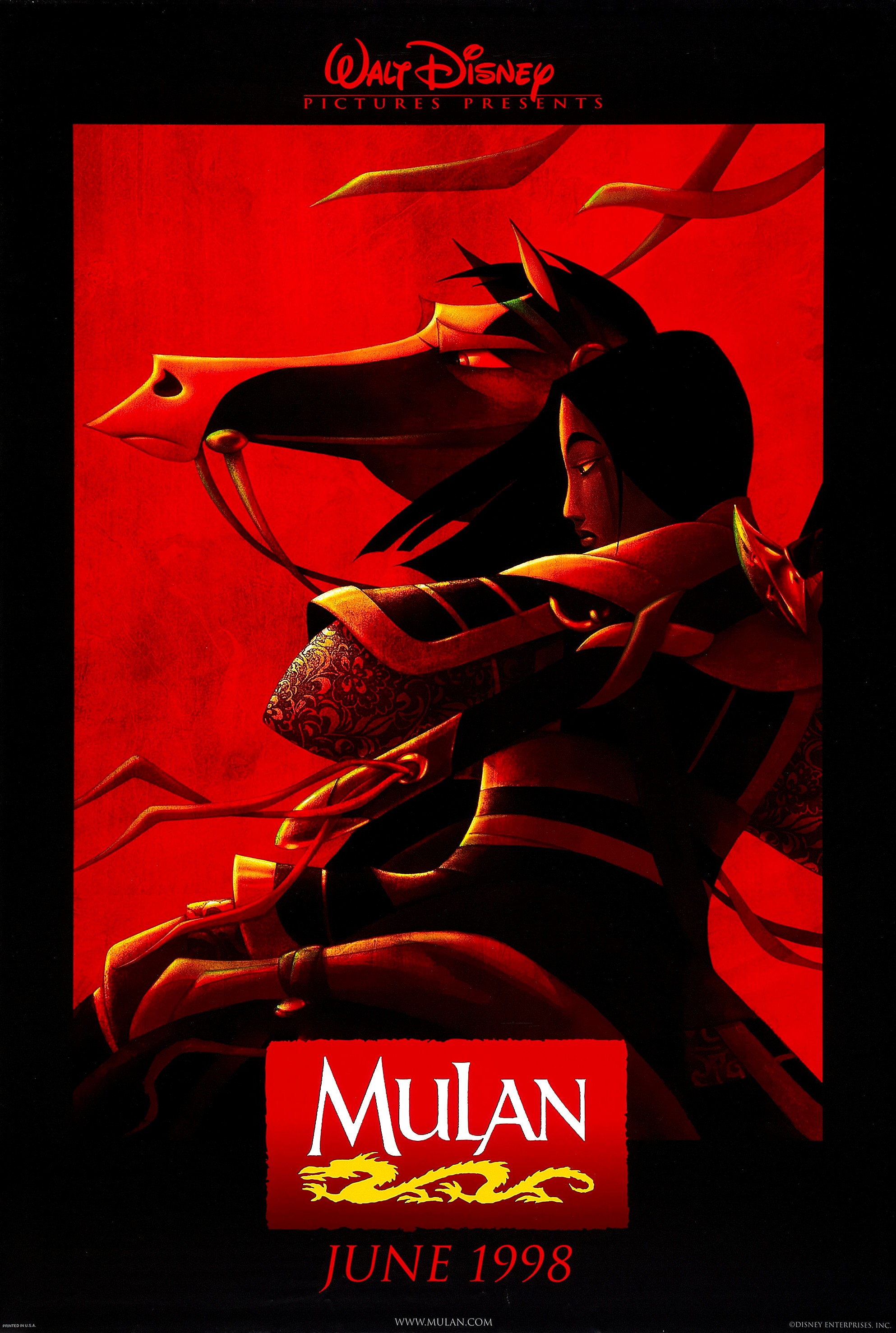 Mega Sized Movie Poster Image for Mulan (#1 of 6)
