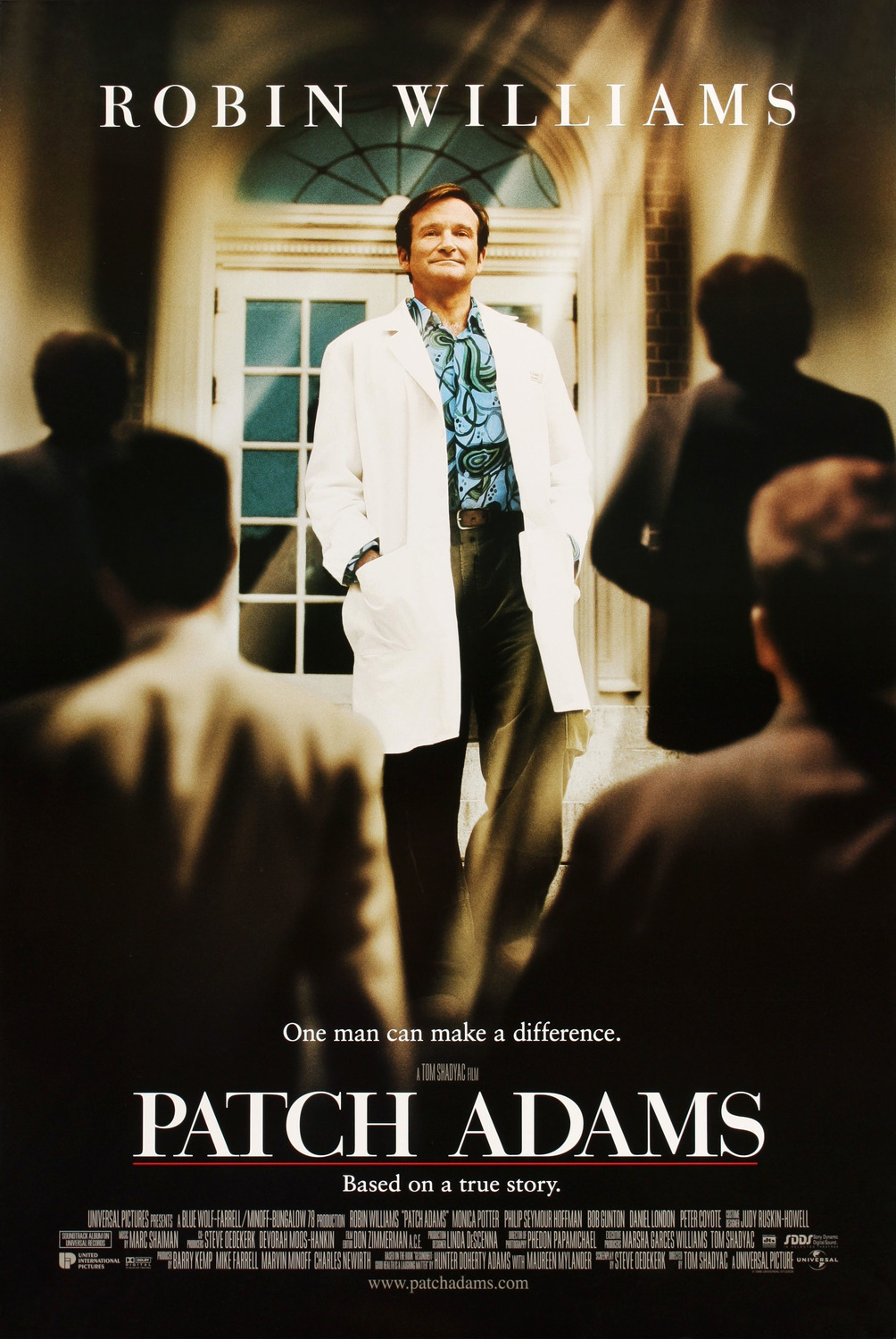 Extra Large Movie Poster Image for Patch Adams (#3 of 4)