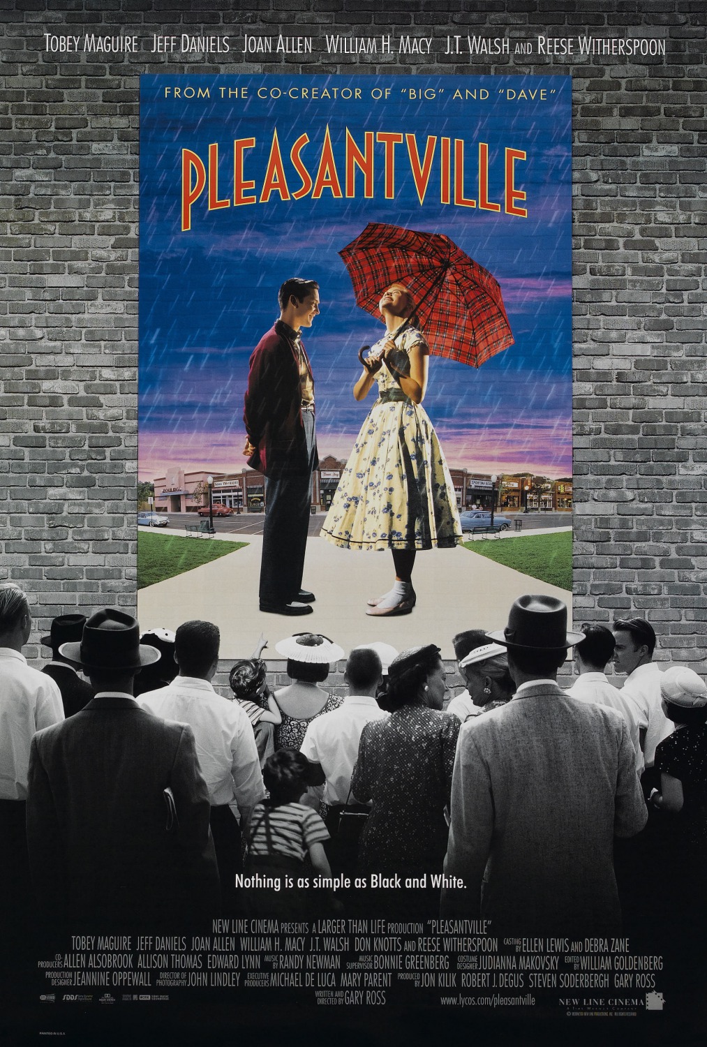 Extra Large Movie Poster Image for Pleasantville (#5 of 5)