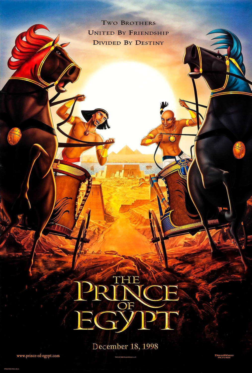 Extra Large Movie Poster Image for The Prince of Egypt (#3 of 3)