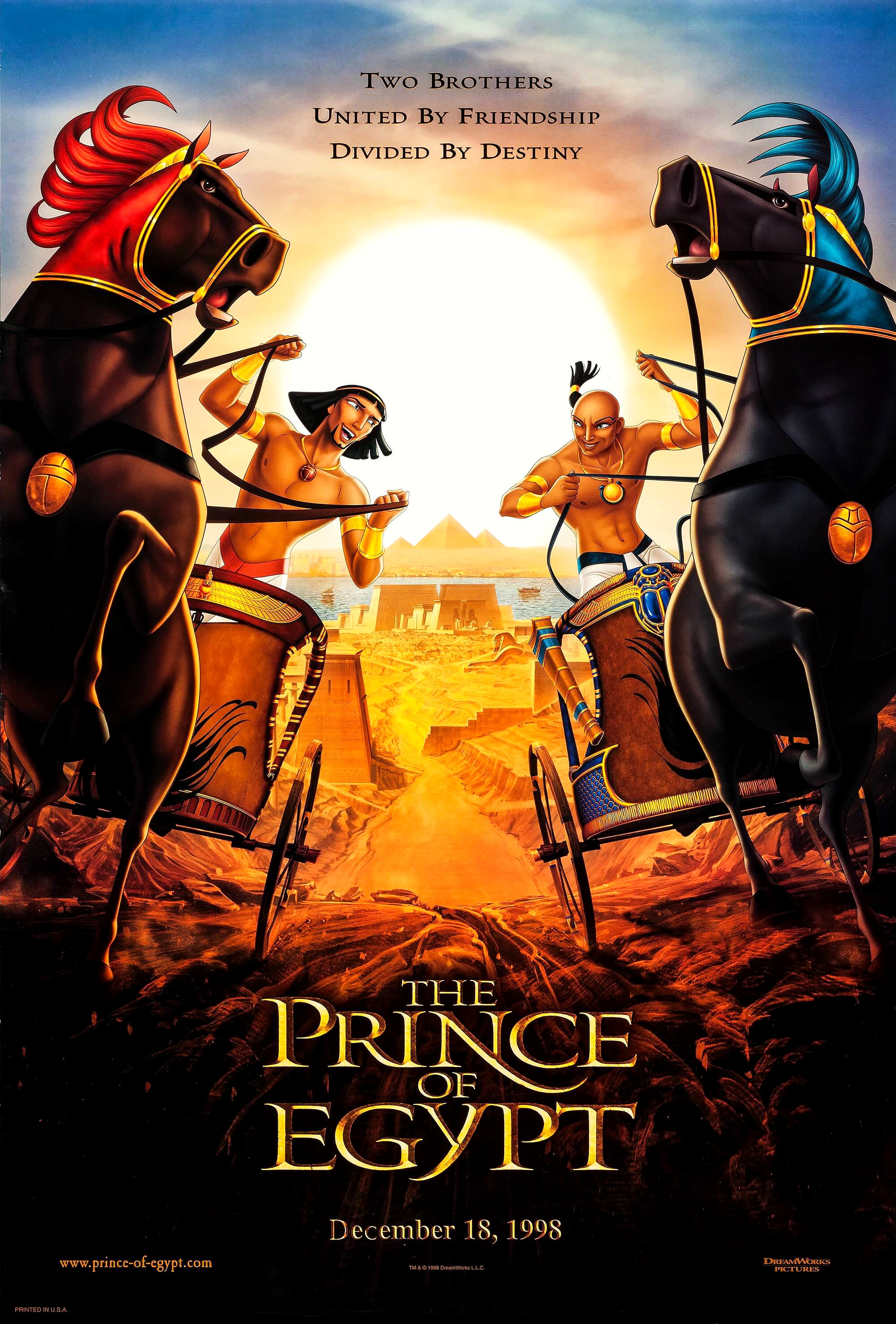 Mega Sized Movie Poster Image for The Prince of Egypt (#3 of 3)
