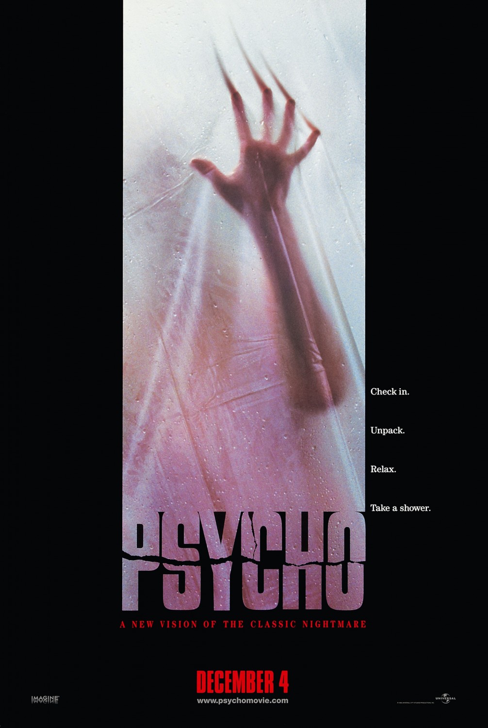 Extra Large Movie Poster Image for Psycho (#2 of 2)