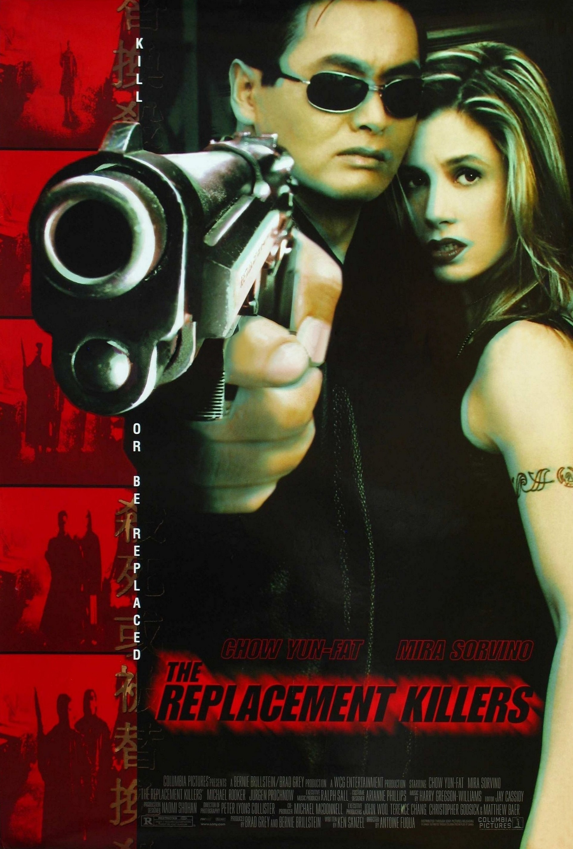 Mega Sized Movie Poster Image for The Replacement Killers 