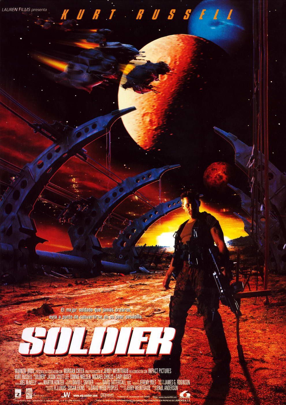 Extra Large Movie Poster Image for Soldier (#2 of 2)
