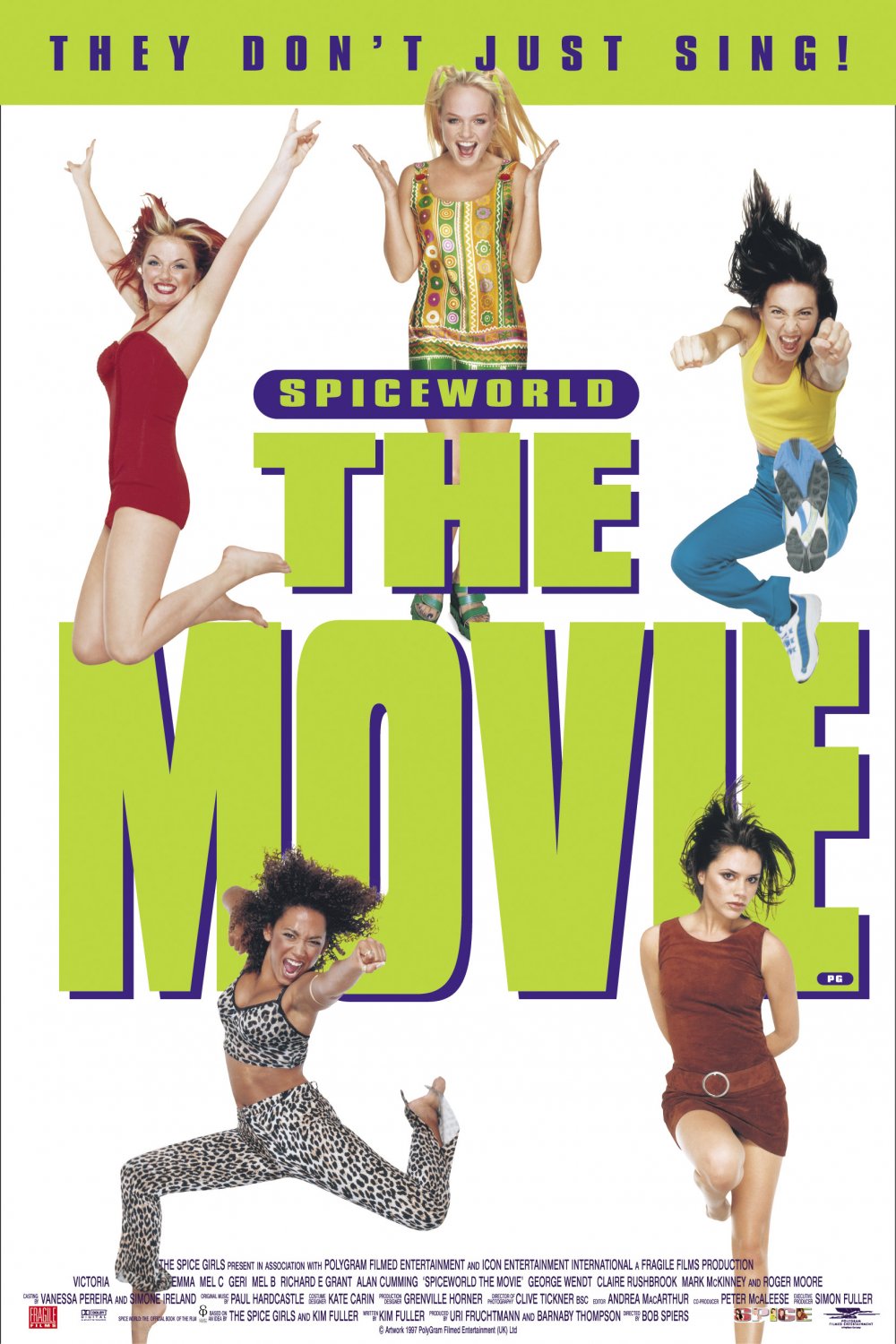 Extra Large Movie Poster Image for Spice World (#8 of 9)