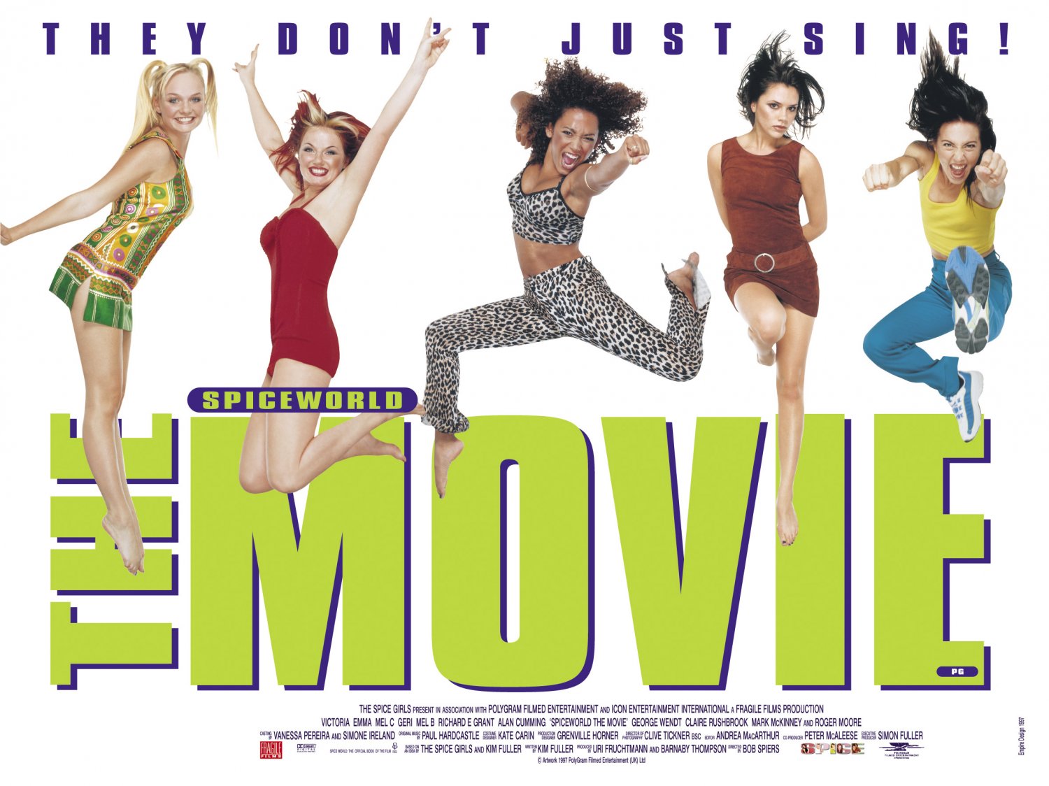 Extra Large Movie Poster Image for Spice World (#9 of 14)