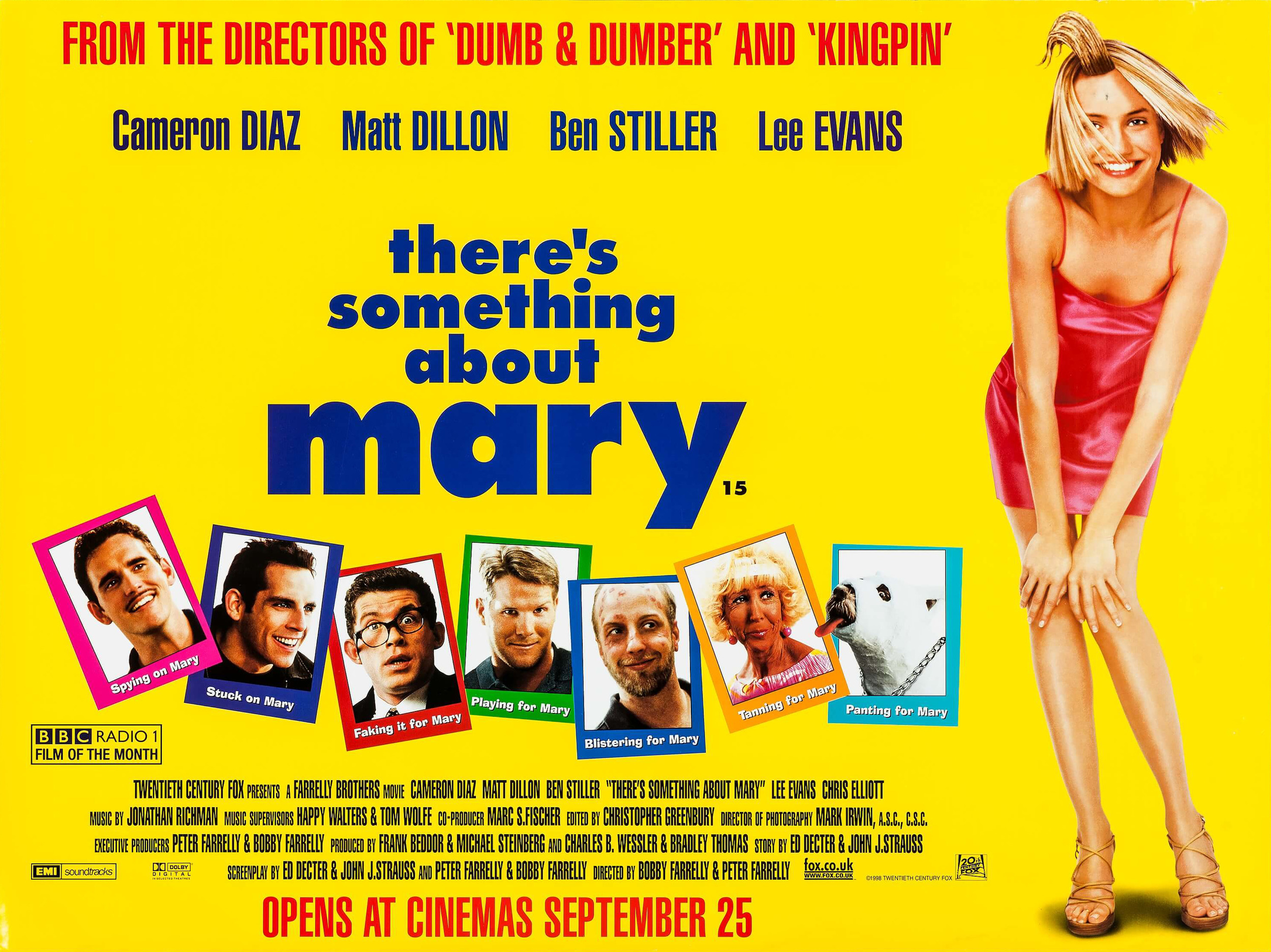 Mega Sized Movie Poster Image for There's Something About Mary (#5 of 5)